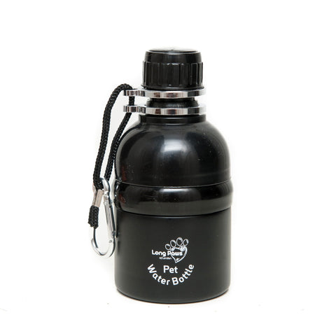 Lick ''n Flow Pet Water Bottle Black 250ml