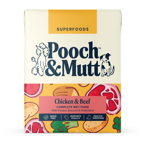 Pooch & Mutt & Wet Food Carton 375g