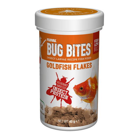 Fluval Bug Bites Goldfish Flakes 18g