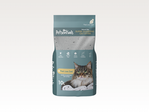 Petsentials Scented Super Clumping Cat Litter 10ltr