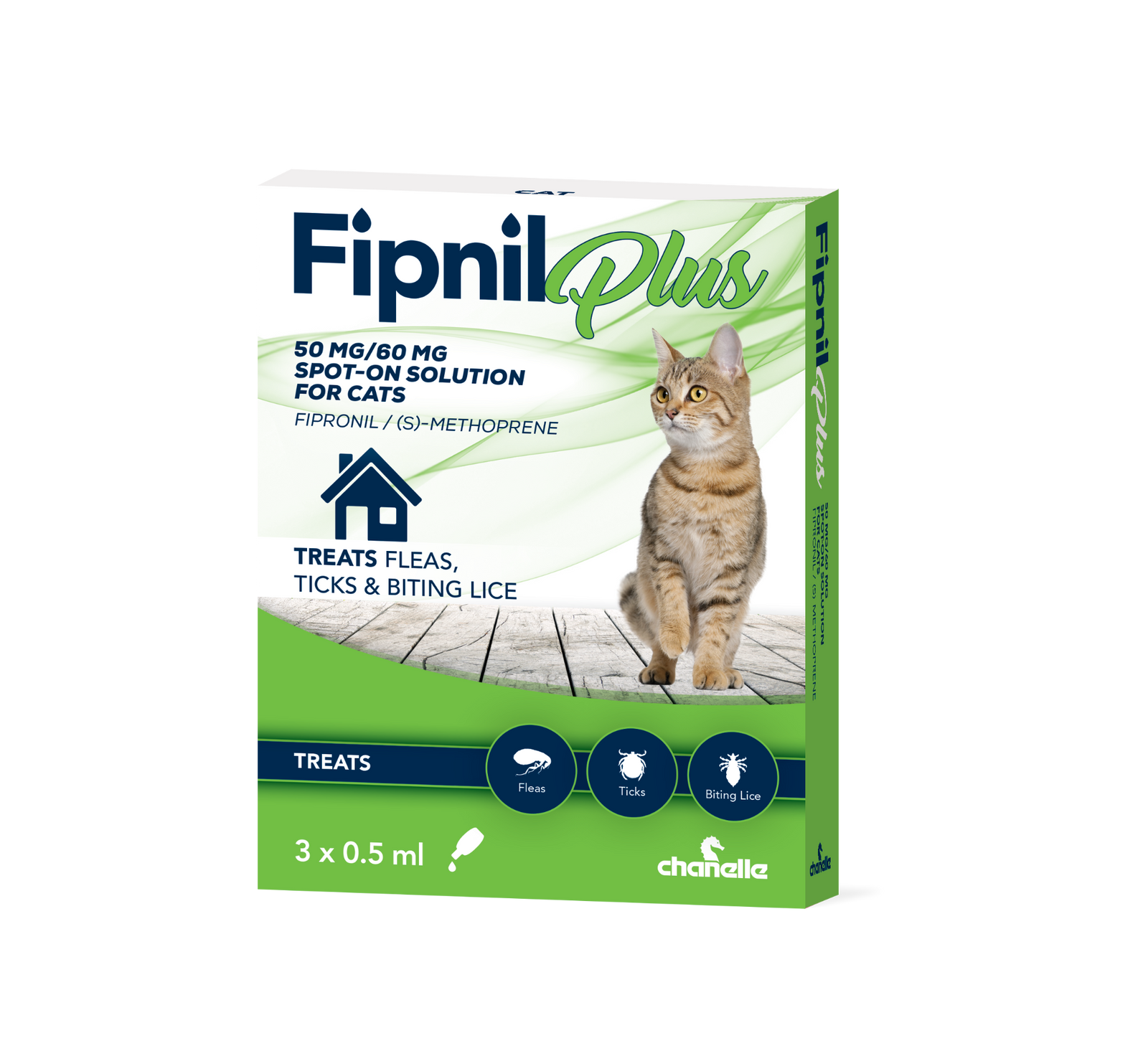 Fipnil Plus 50mg Cat 3''s