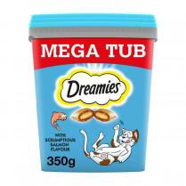 DREAMIES Cat Treat Biscuits with Flavour Bulk Mega Tub 350g
