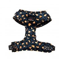 LP Funk the Dog Harness-Leopard Green & Gold Small