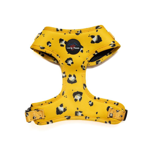 Long Paws - Funk the Dog Harness-Mustard Panda Small