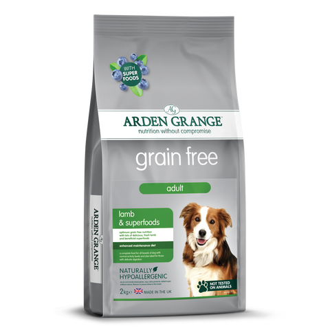 Arden Grange Grain Free Adult Lamb & Superfoods 2kg