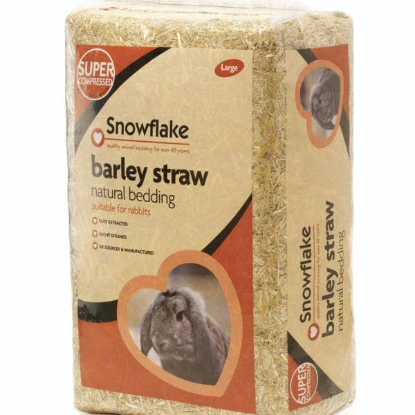Snowflake Barley Straw Large