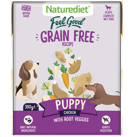 Naturediet Feel Good Grain Free Puppy 390g