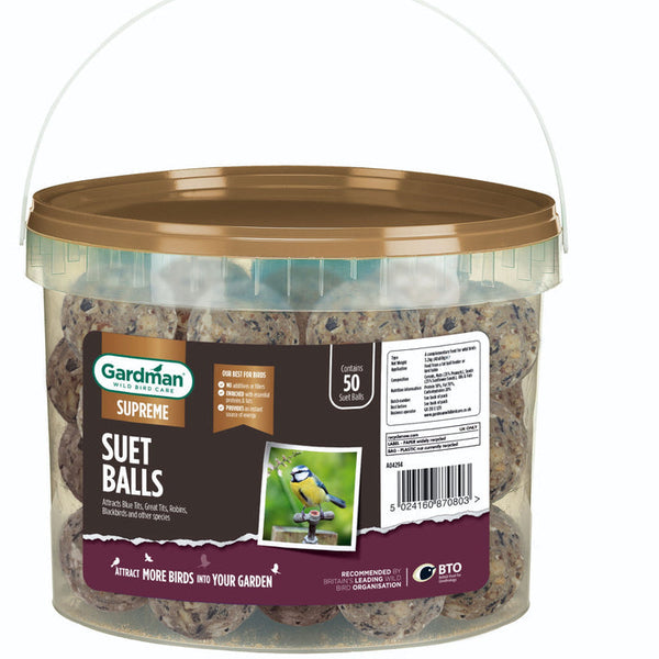 Gardman Supreme Suet Balls 50 Tub