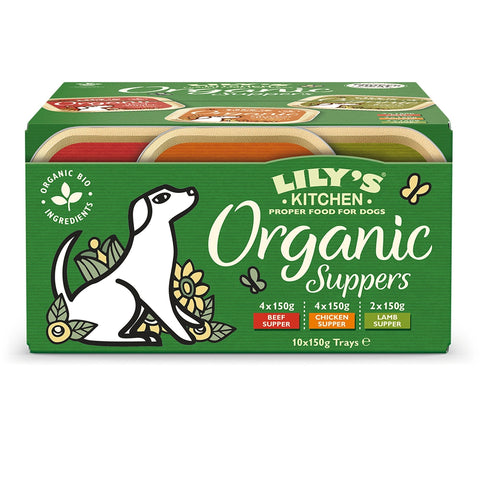 Lily''s Kitchen Organic Trays Multipack 10x150g