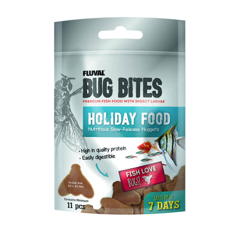 Fluval Bug Bites Holiday/Weekend Feeder 20g