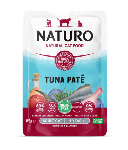 Naturo Cat Tuna Paté Pouch 85g x 8