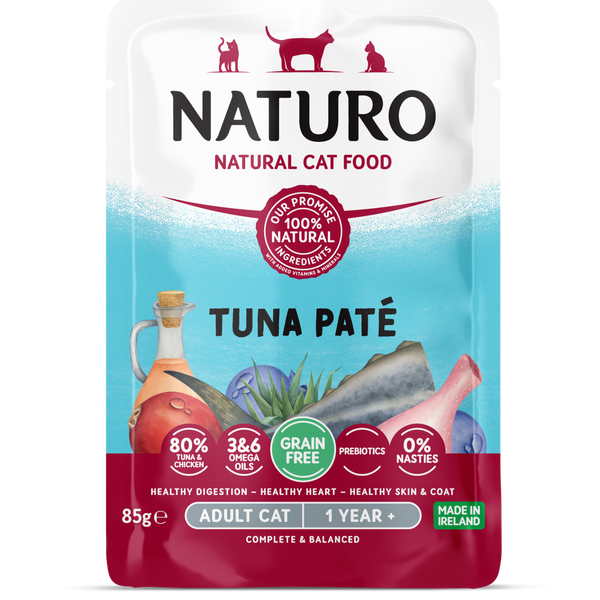 Naturo Cat Tuna Paté Pouch 85g x 8