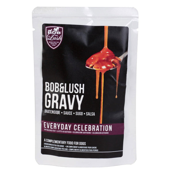 Bob And Lush Wet Dog Food Pouch 8 X 85ml- Gravy