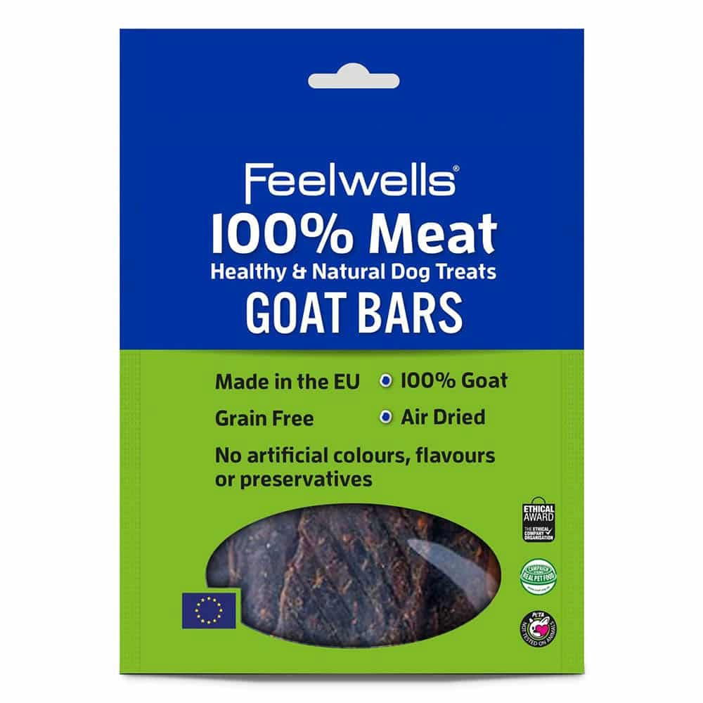 Feelwells 100% Meat Goat Bars 100g