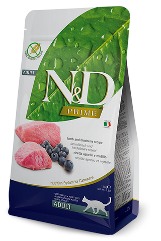 N&D Prime Cat Lamb & Blueberry Adult 300