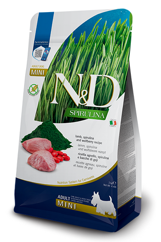 N&D Spirulina Lamb Adult Mini 2 Kg