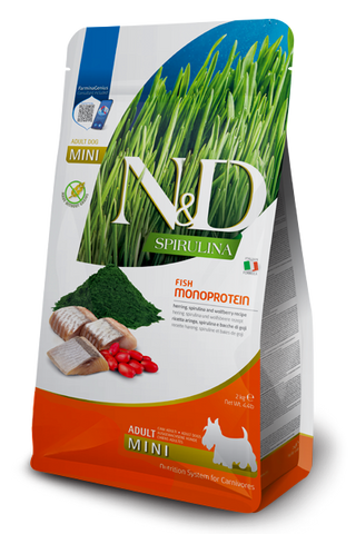 N&D Spirulina Herring Adult Mini 2 Kg