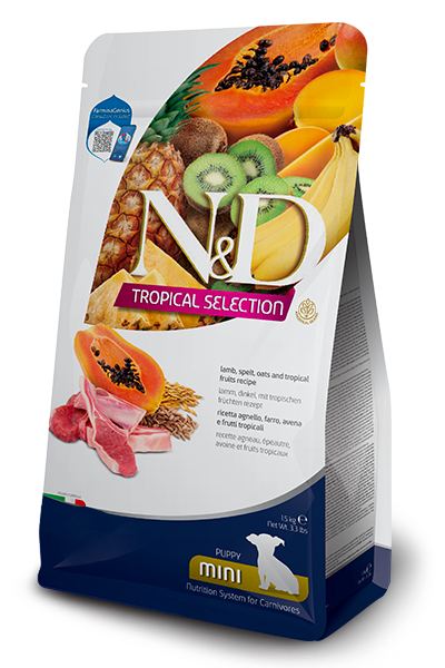 N&D Dog Tropical Selection Lamb Puppy Mini 1.5 Kg