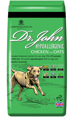 Dr John Hypoallergenic Chicken with Oats 4kg