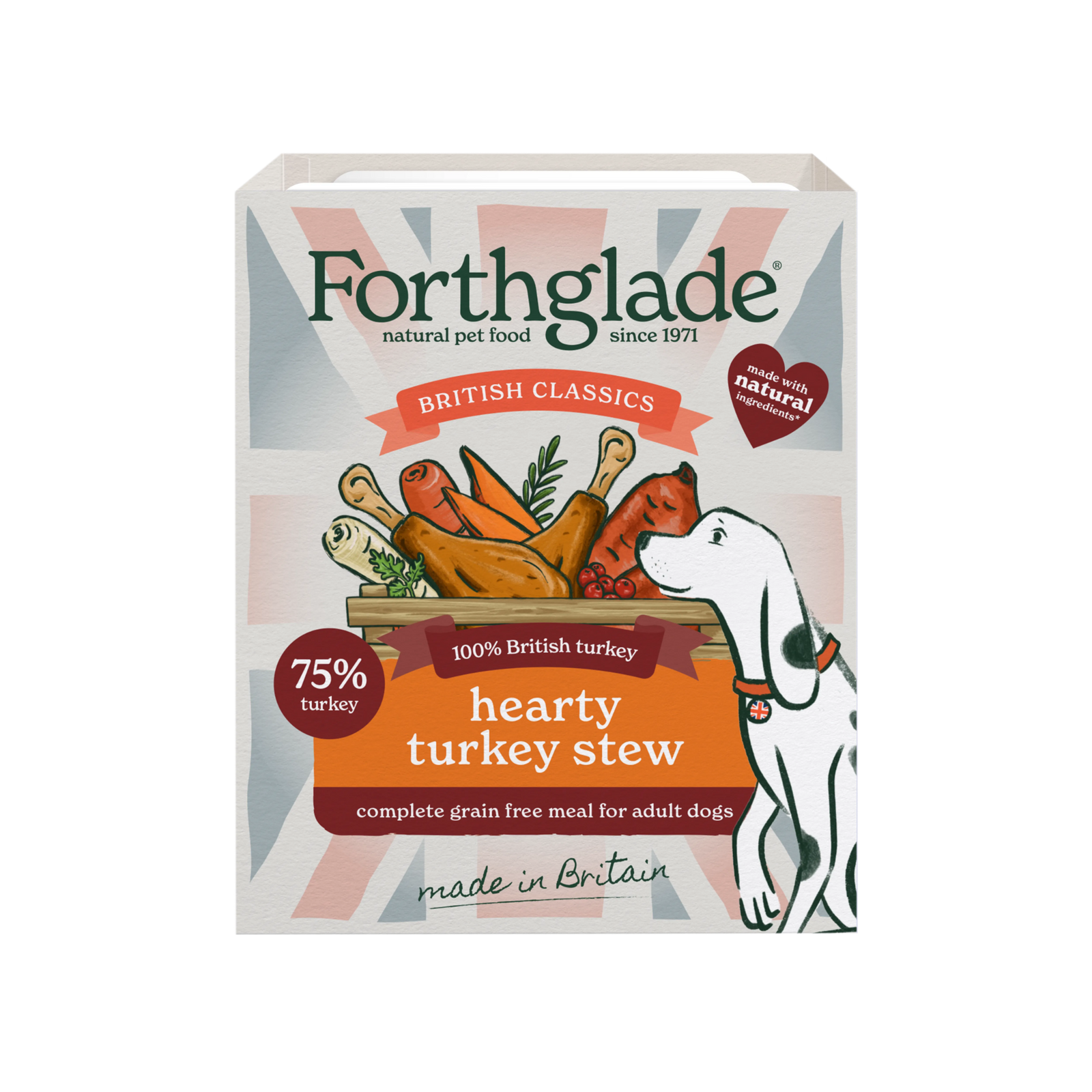 Forthglade Classics Hearty Turkey Stew 395g