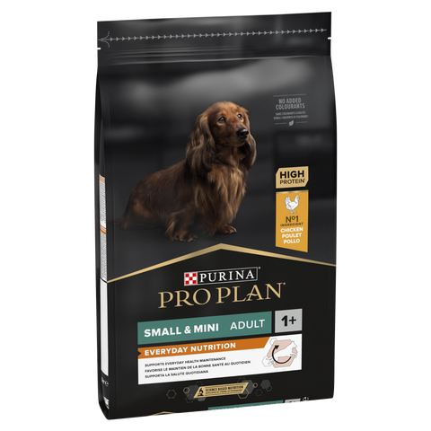 PRO PLAN Small & Mini Adult Everyday Nutrition Dry Dog Food with Chicken 7kg