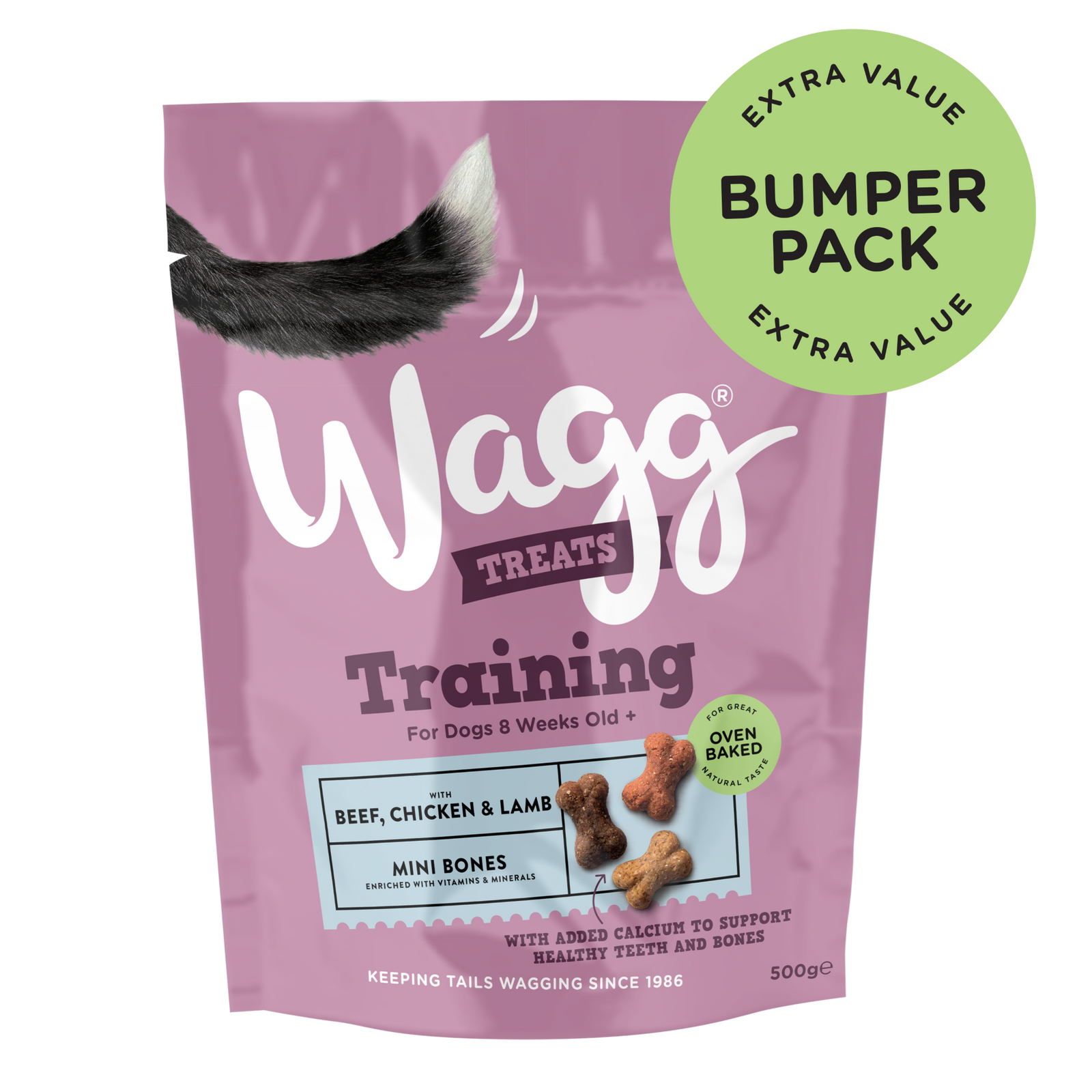 Wagg Bumper Training Treats 500g