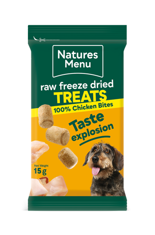 Natures Menu Freeze Dried Bites Chicken 15g