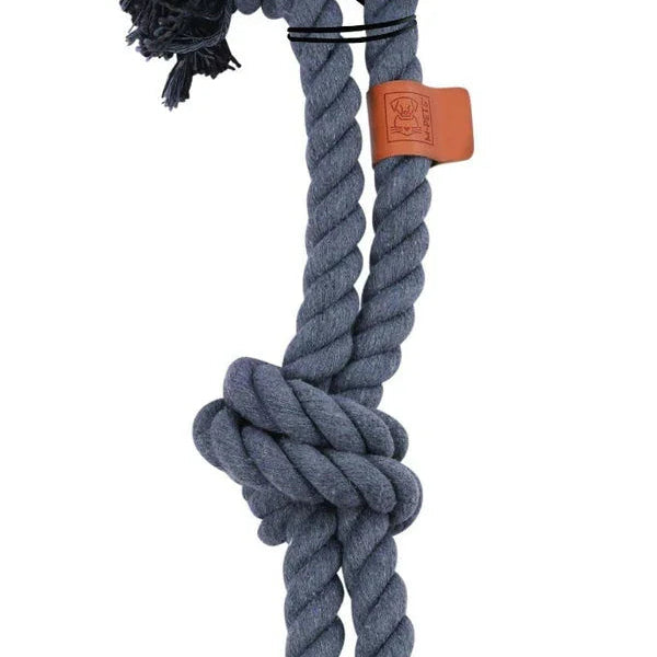 M-PETS Coto Eco Rope Dog Toys Grey Cross 60cm