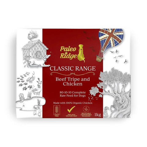 Paleo Ridge Classic Beef Tripe and Chicken 1kg