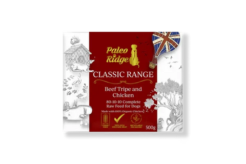 Paleo Ridge Classic Beef Tripe and Chicken 500g