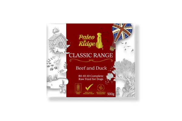 Paleo Ridge Classic Beef & Duck 500g