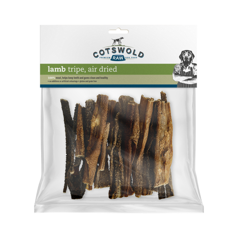 Cotswold Raw Natural Dried Treat Lamb Tripe 200g