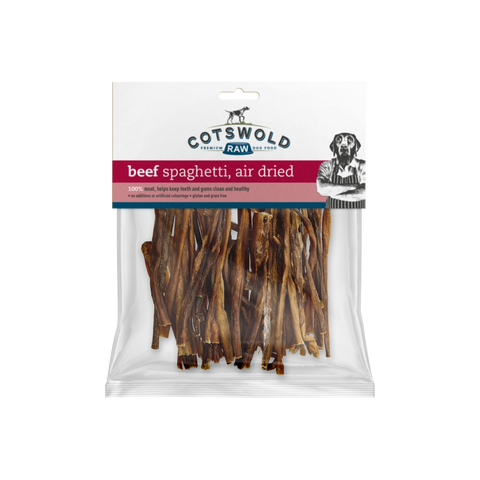 Cotswold Raw Natural Dried Treat Beef Spaghetti 150g