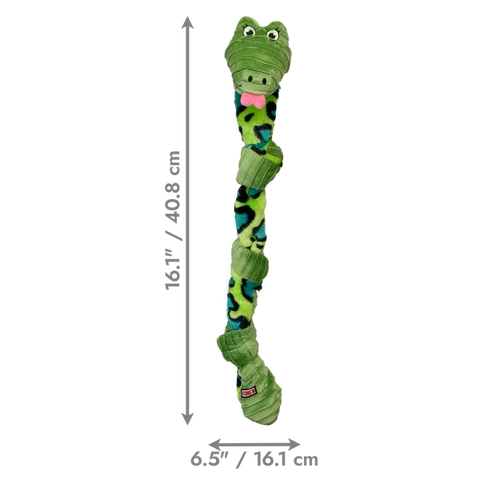 KONG Knots Snake Assorted Dog Toy - Medium/Large