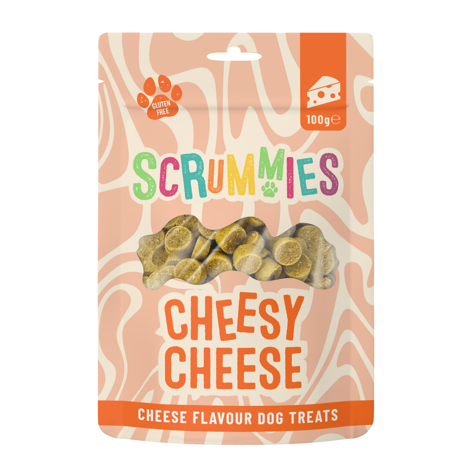 Scrummies Cheesy Cheese Dog Treats 100g