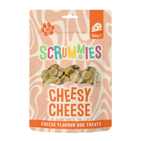 Scrummies Cheesy Cheese Dog Treats 100g