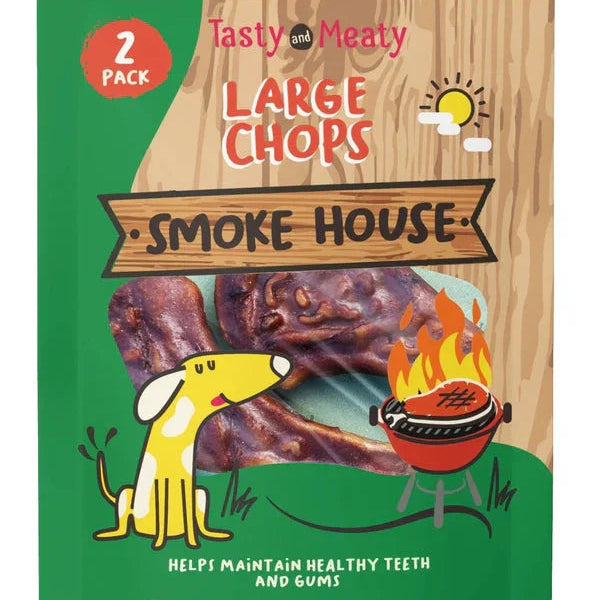 Tasty & Meaty Smokehouse Chops Large 96g