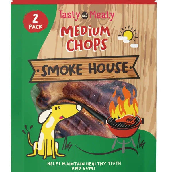 Tasty & Meaty Smokehouse Chops Medium 100g