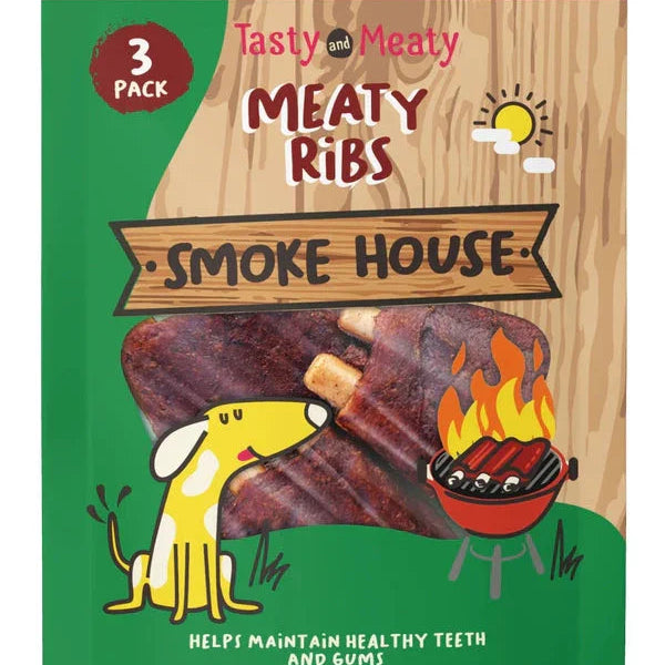 Tasty & Meaty Smokehouse Ribs 100g