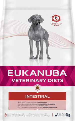 Eukanuba Veterinary Diets Intestinal Dry Dog Food – 12kg / 5kg