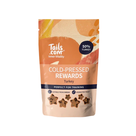 Tails.com Inner Vitality Cold Pressed Rewards Turkey 70g