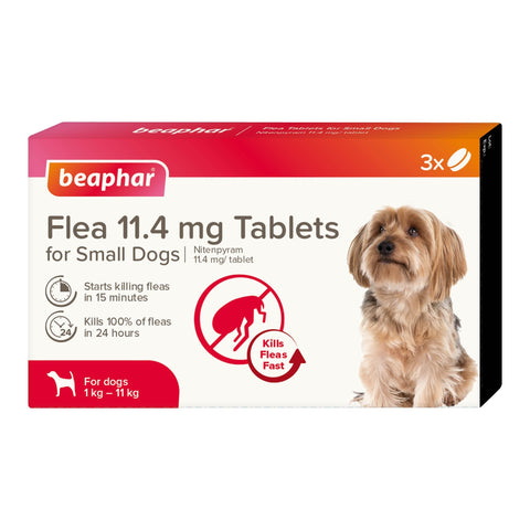 Beaphar Flea Tablets for Dogs - 3 Tablets