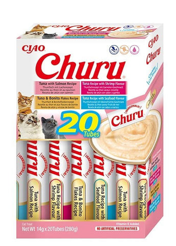 Churu 20 Pack Box Seafood Variety