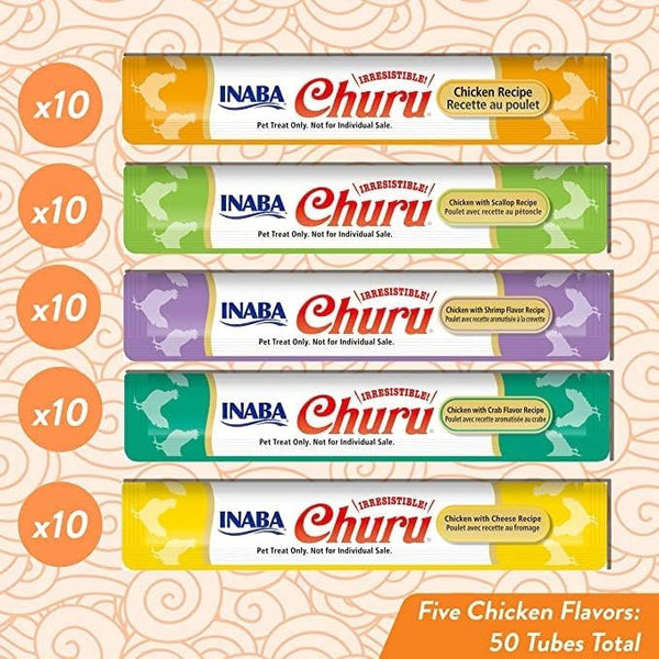Churu 50 Pack Chicken Varieties