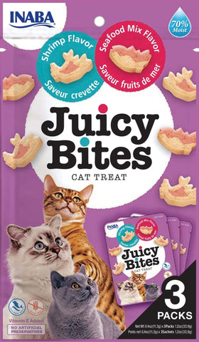 Churu Juicy Bites Shrimp & Seafood Mix Flavor