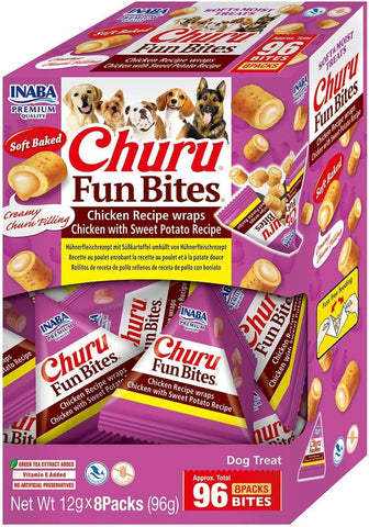 Churu Fun Bites Chicken Recipe Wraps Chicken with Sweet Potato Recipe