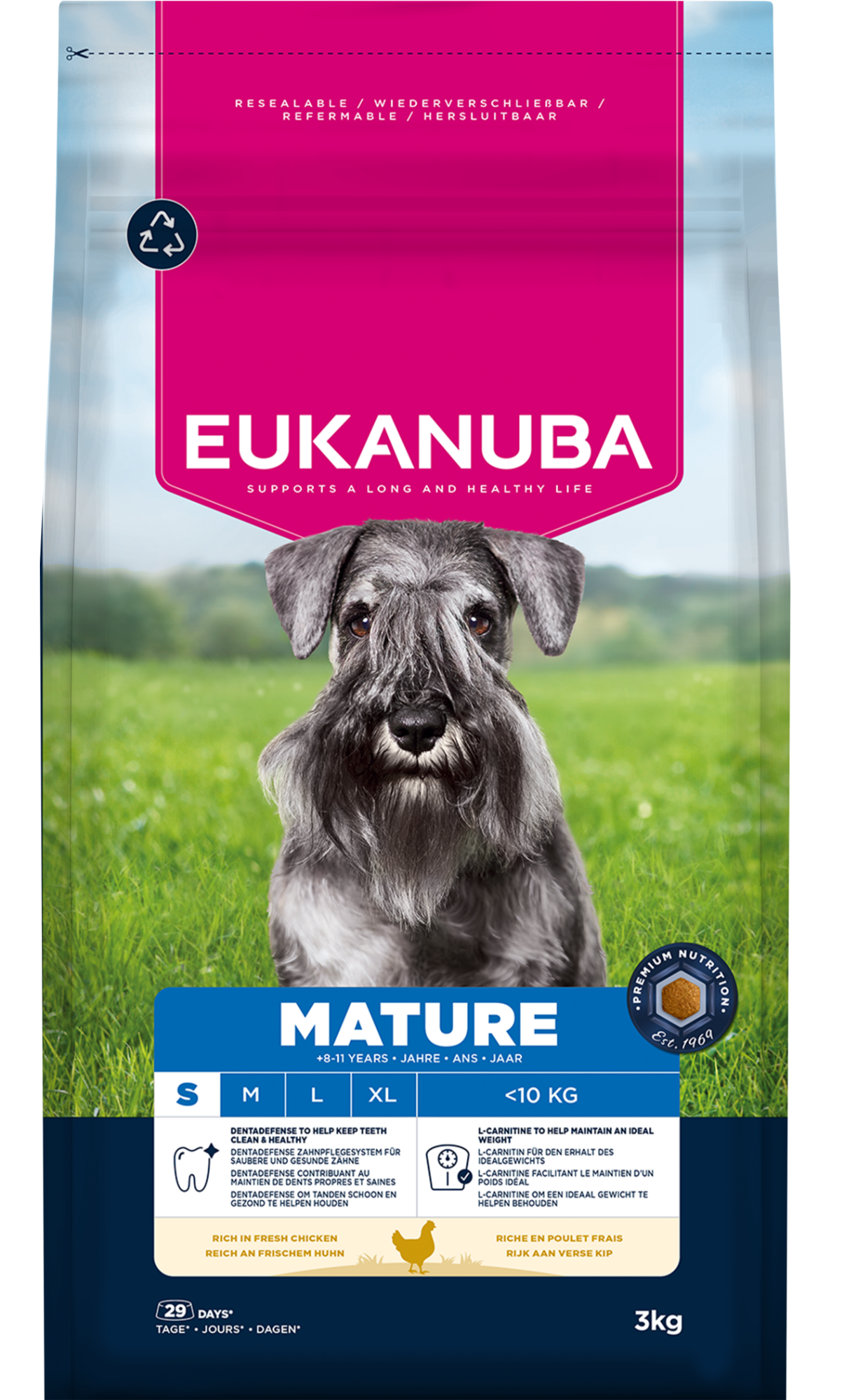 Eukanuba Dog Mature Small Chicken 7.5kg