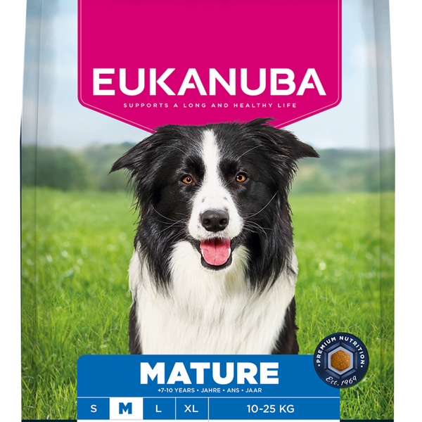 Eukanuba Dog Mature Medium Chicken 3kg
