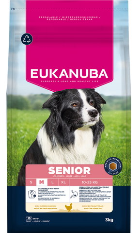Eukanuba Dog Senior Chicken 3kg