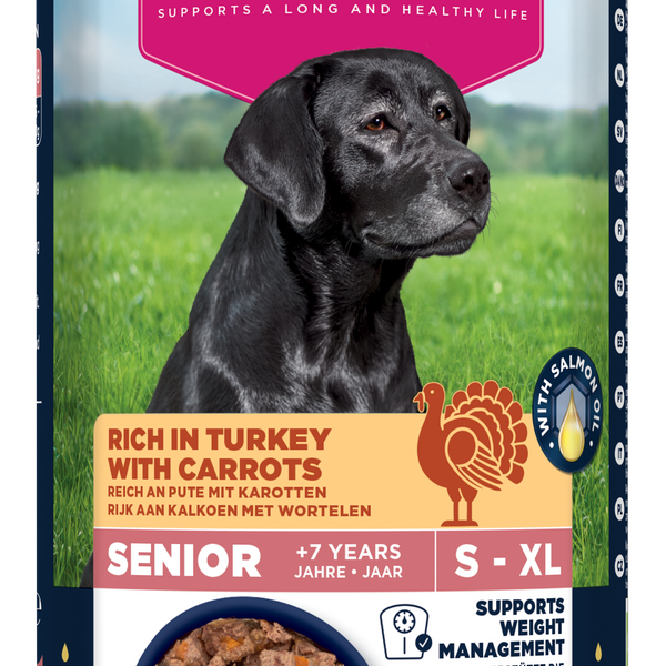 Eukanuba Dog Can Life Care Senior All Breeds Turkey & Carrot 400g